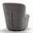 Berrier Boucle Swivel Barrel Chair-196968023