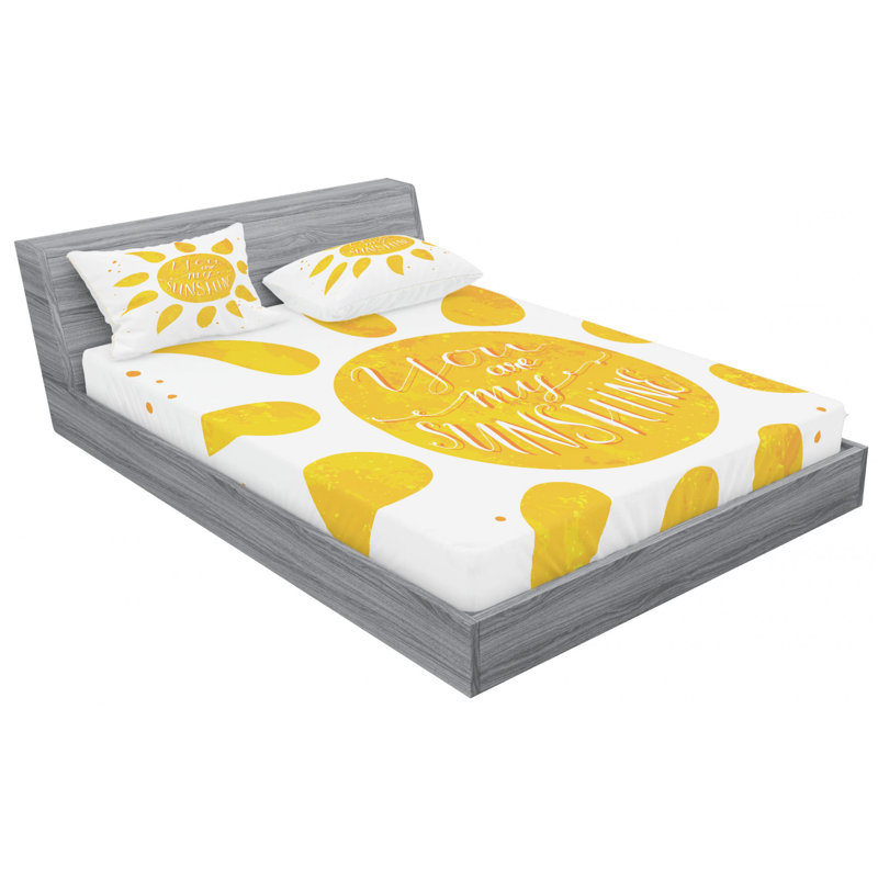 Microfiber Sheet Set, Full Sheet Set with Fitted Sheet