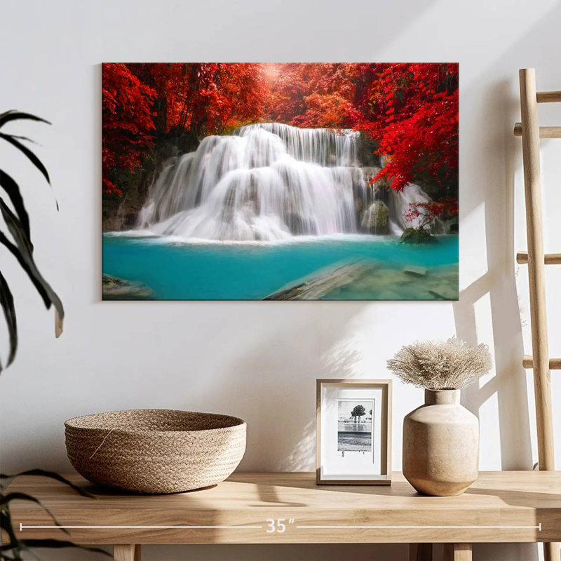 Chute d'eau Kerrick Huay Mae Kamin, H 16 po x l 24 po