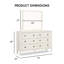 Ensemble commode et miroir 2 pièces Vinesha-225447864