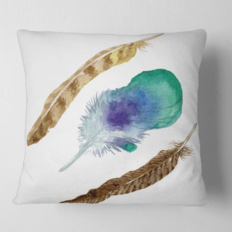 Animal Print Throw Pillow, 16" x 16"