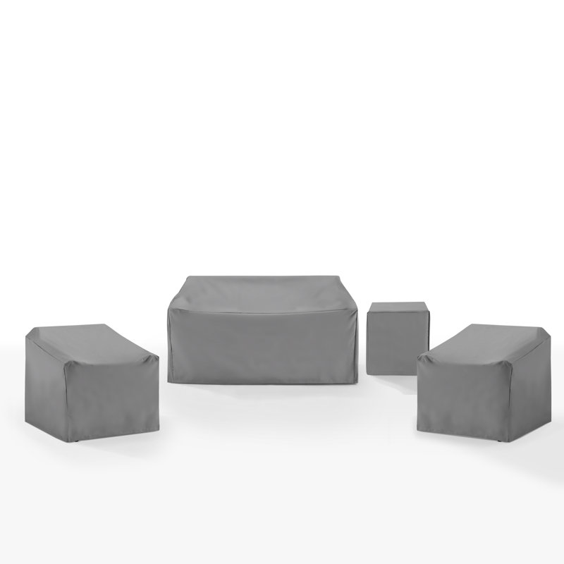 Furniture Covers Outdoor Conversation Set Cover, Gray