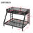 Metal Twin XL Over Queen Bunk Bed For Teens And Adults,Space-Saving/Noise Reduced/No Box Spring Needed,Black-1346982519-1346982517