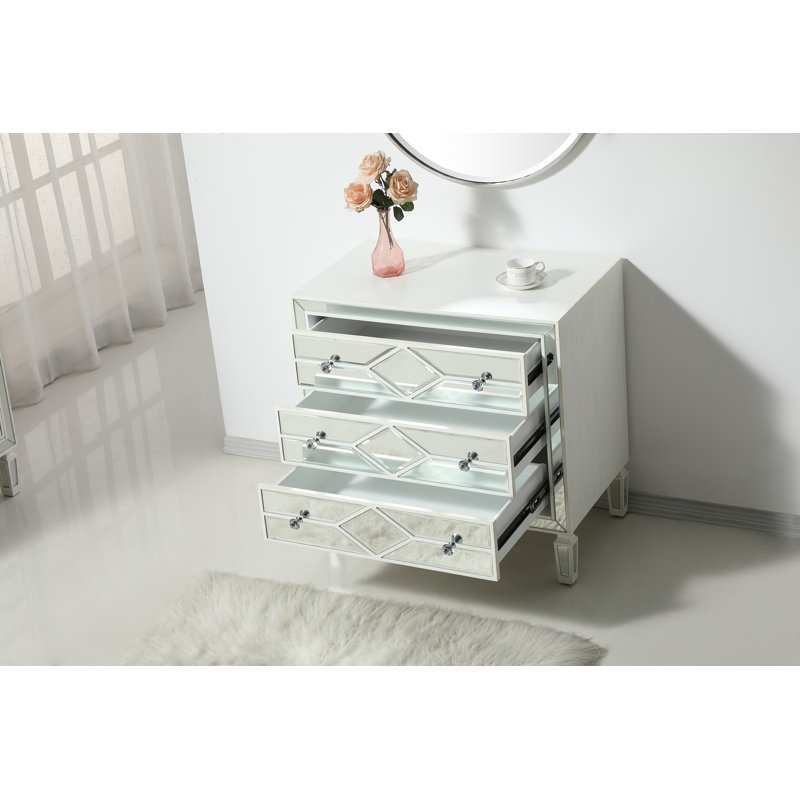 Bashaw Accent Chest, Antique White