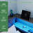Twin Corner Bed Frame with 2 Drawers and Bookcase Headboard, Platform Corner Bed with Charging Station and LED Lights, Twin Size Daybed for Kids and Teen-1740457879-1719525633