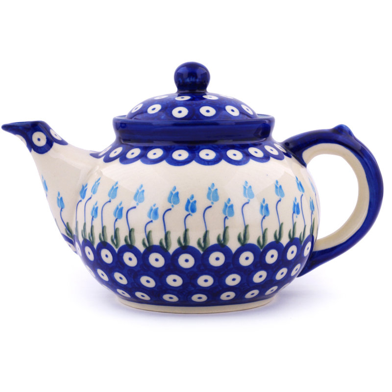 Polmedia 64oz. Teapot