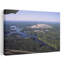 High Angle View of a River passant à travers le paysage, Stone Mountain, Atlanta, Géorgie, États-Unis-597502448