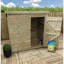 Shameeza 4 ft. W x 4 ft. D Solid Wood Garden Shed