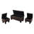 Markleville Polyester Upholstered Storage Bench-868530008