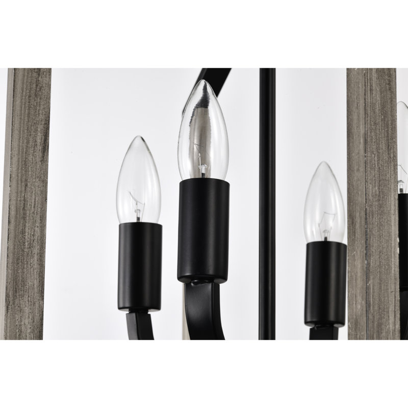 Luminaire suspendu géométrique 4 lumières Najier