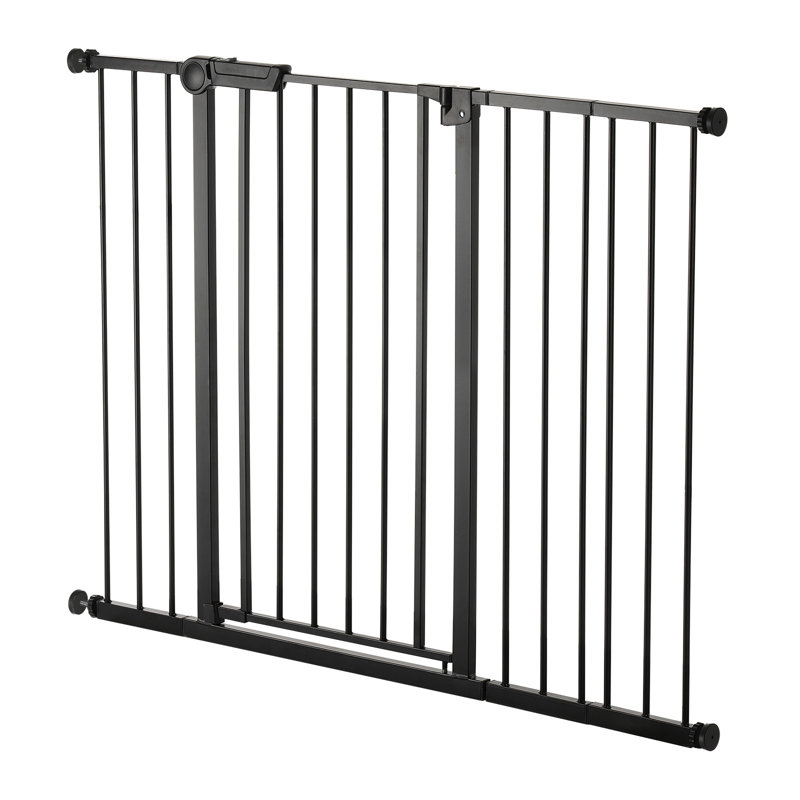 Barrière pour bébé 26-40 po, largeur réglable 36 po pour chien, L 40 po, Blanc