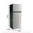 Frigidaire 7.5 Cu. Ft. Refrigerator, Apartment Size Top Mount Fridge, Platinum