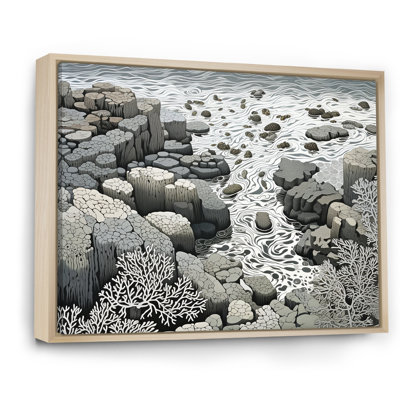 " Gray Abstract Landscape III "