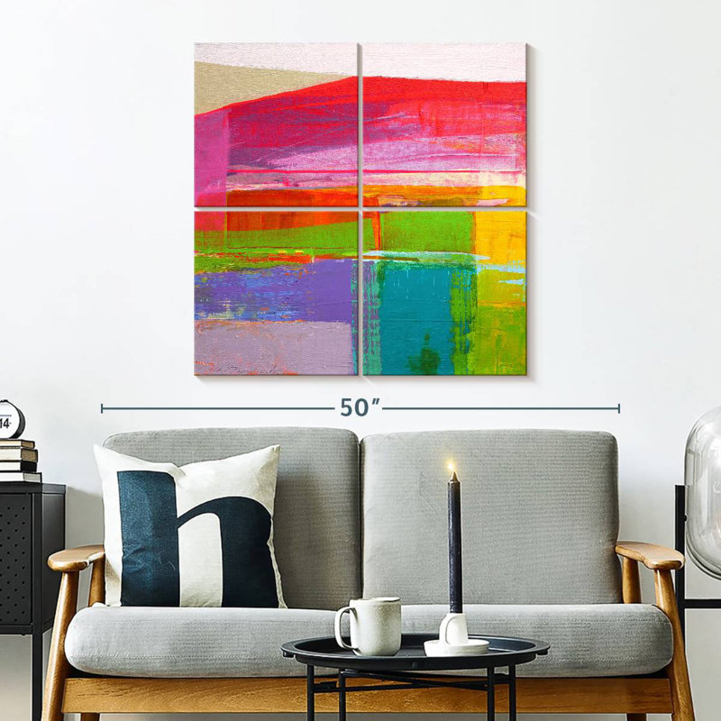 Vibrant Landscape II, 32" H x 32" W