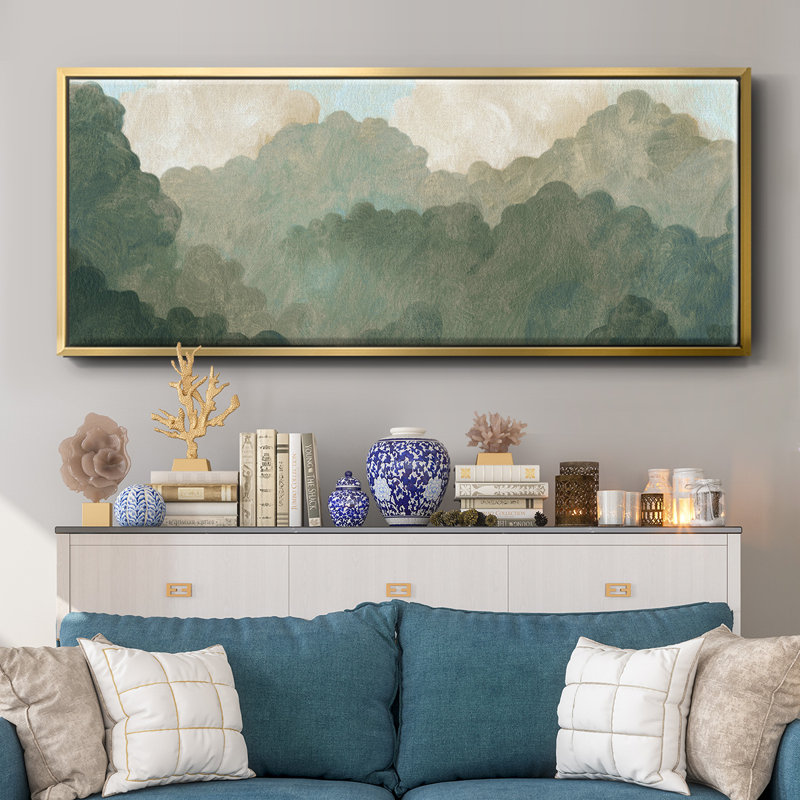 Autumn Thunderstorm II- Framed Canvas