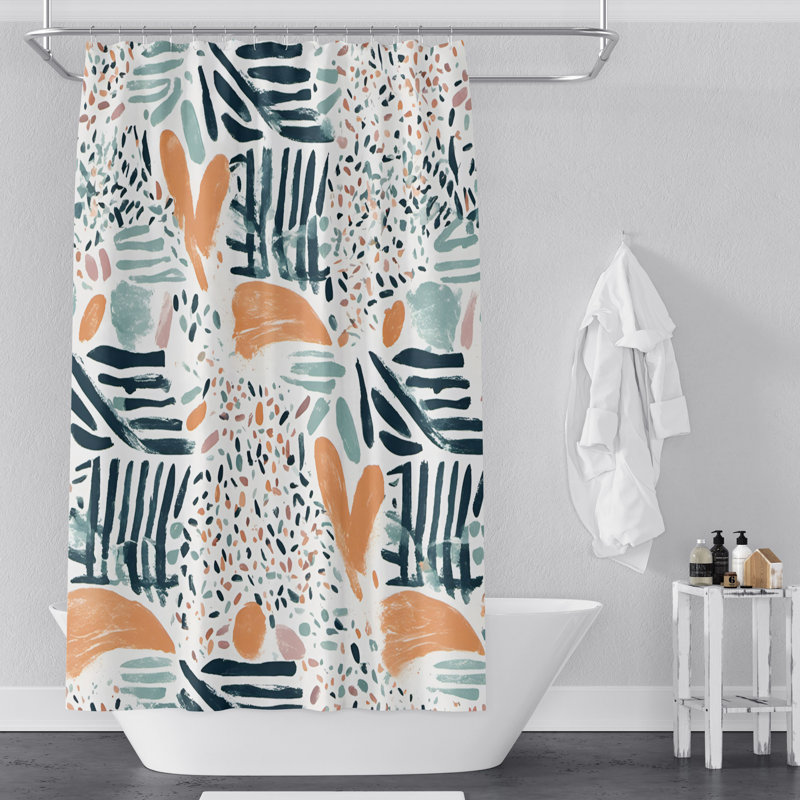 Rideau de douche Jenette, H 72 po x l 70 po