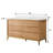 35'' H X 60'' W Solid Wood Bath Vanity with Stain-resistant Carrera White Quartz Top and Double Sink-691477684