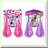Silver Glitter 24th Birthday Celebration Sticks 12-Pack