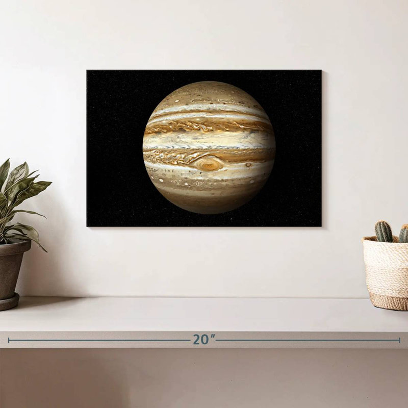 Planète Oberle Jupiter, H 8 po x l 12 po