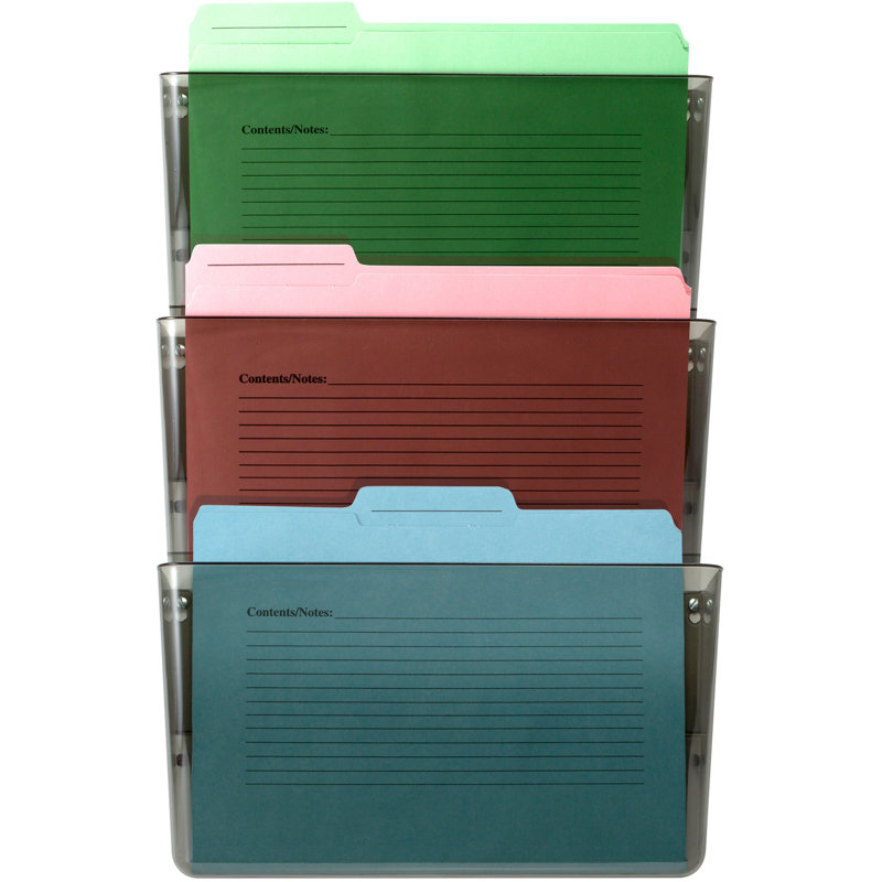 Plastic Wall File Pockets