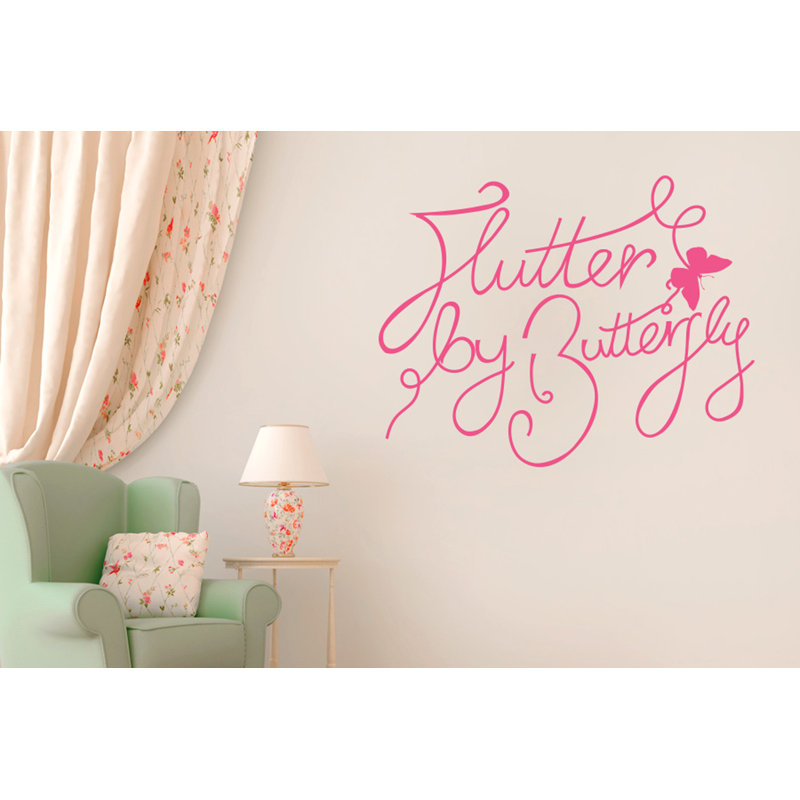 Wall Decal, Pink, Medium