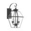 Lanterne murale d'extérieur en verre biseauté H 16,5 po Boto 2-23339328