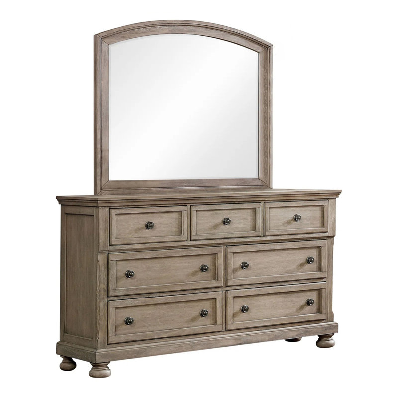 Commode l 7,5 po avec miroir Ikko