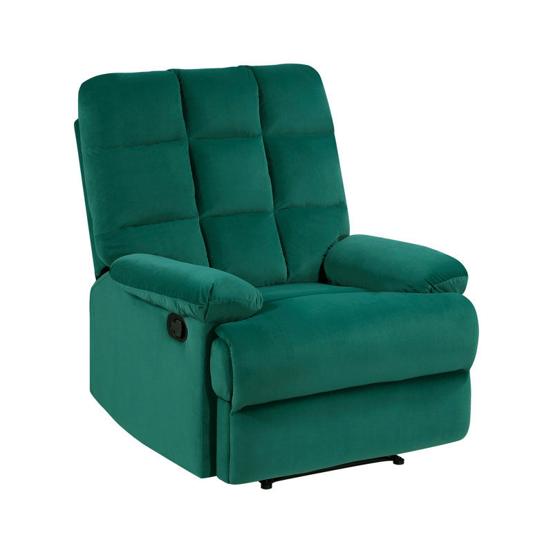 Costina Upholstered Home Theater Seat, Green