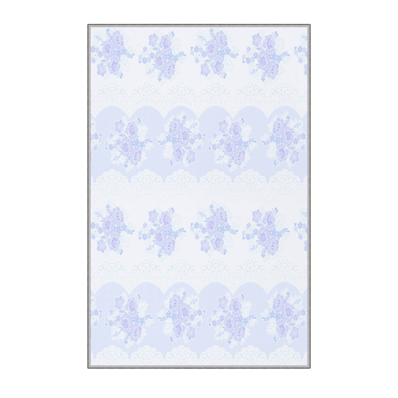 Antibacterial Hall Carpet, 3D Digital Printed, 3.3 x 4.9 ft | 100% Polyester, 0.3 in Pile Height, Non-Slip Underside, Machine Washable, Durable & Easy Care | Perfect for Living Room, Entryway & Home Décor