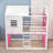 Frame House Bed With Tent And Ladder-477862981-477862983