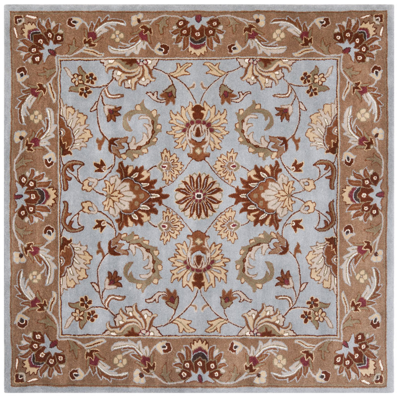 Cranmore Hand Tufted Wool Oriental Rug, Square 6'