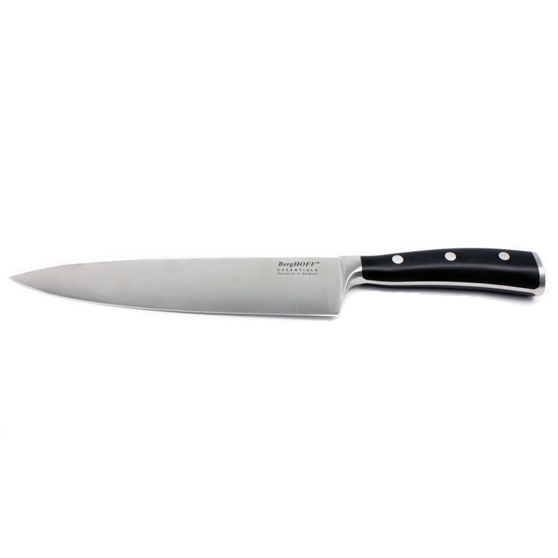 Essentials 18-Piece Stainless Steel Triple Riveted Knife Block Set