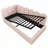 Velvet Upholstered Daybed Bed With Storage-1359987589
