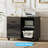 3-Drawer File Cabinet, Lateral Mobile Filing Cabinet-1994033840