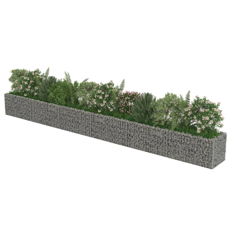 Raised Garden Bed, H 19,7 po x l 212,6 po x P 19,7 po