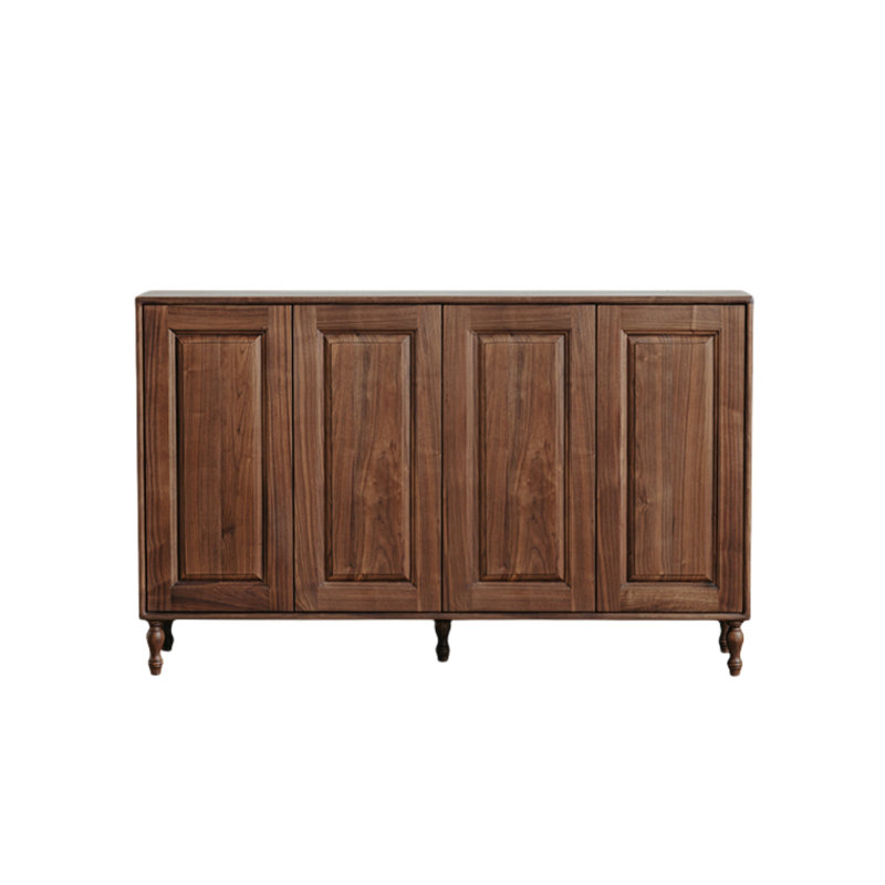 Buffet décoratif French French, H 39,4 po x l 62,9 po x P 14,9 po