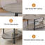Table basse ovale unique de 47,2 po-1708548996