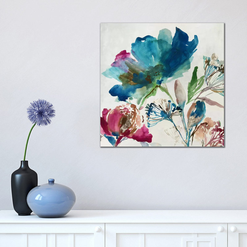 Blossoming II by Asia Jensen - Wrapped Canvas Painting