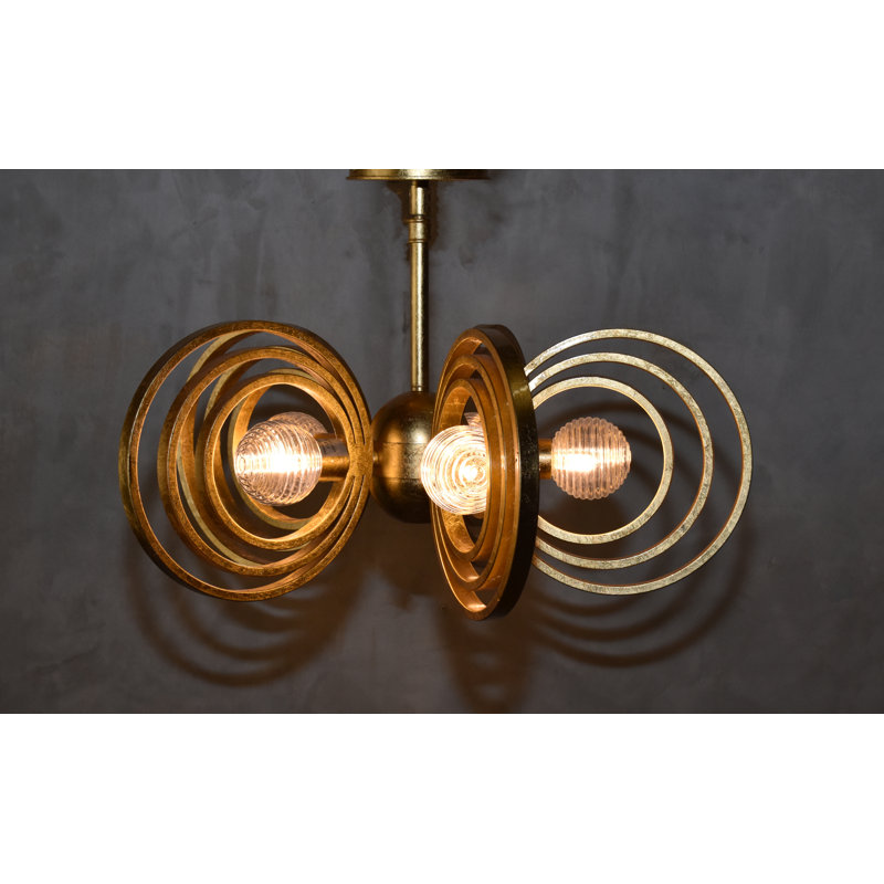 Frequency 6 - Light Chandelier, Gold