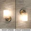 Davonya Candle Wall Light