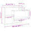 Wall Shelf 104x20x58.5 cm Engineered Wood-588595786
