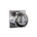 Bravura 906-7 Macon Dummy Knob on Square Contemporary Rose in Oil Rubbed Bronze