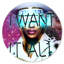 Want It All Queen Typography Round Acrylic Art by Oliver Gal-833456638
