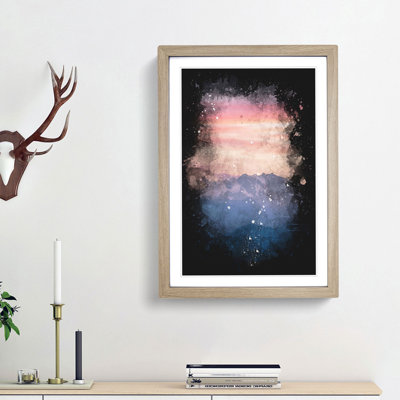 Swiss Mountain - Framed Print