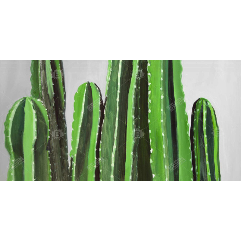 Cactus candles - 15.75"x31.50" Desk mat