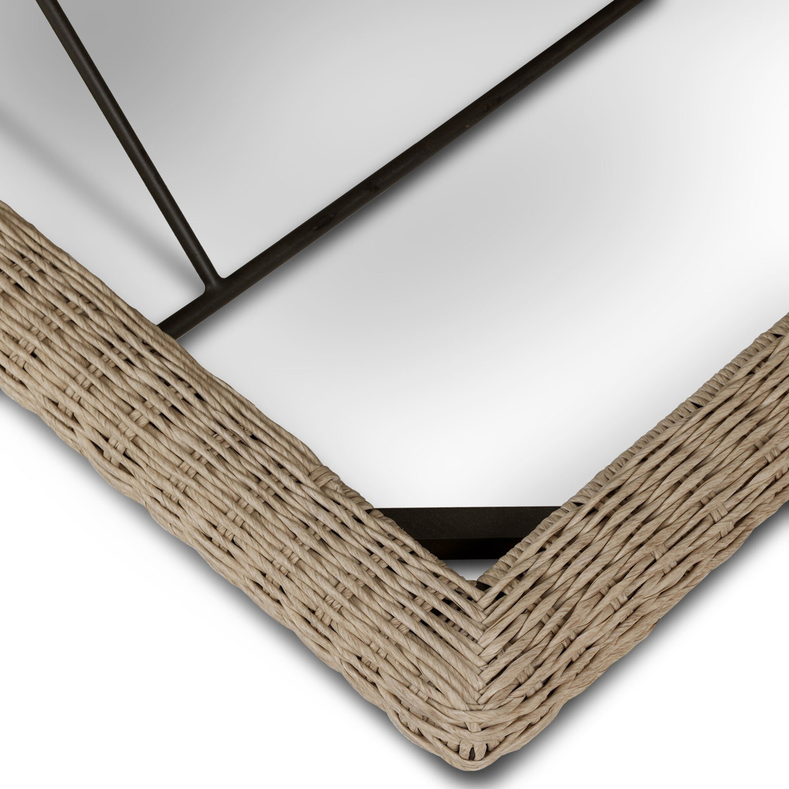 Evie Wicker Outdoor Double Chaise Lounge