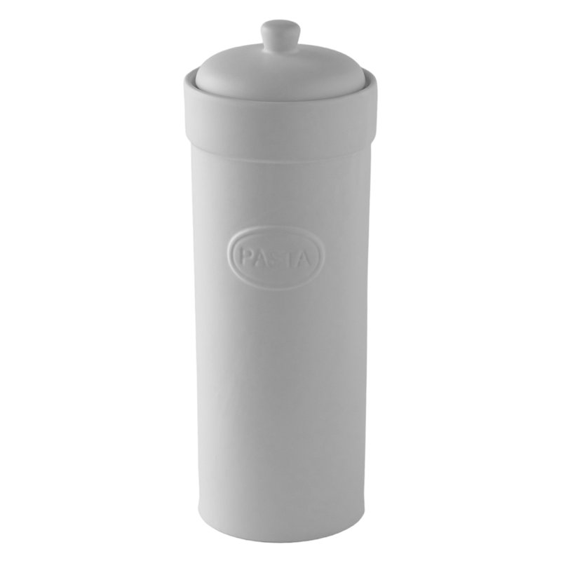 Pasta Jar, White