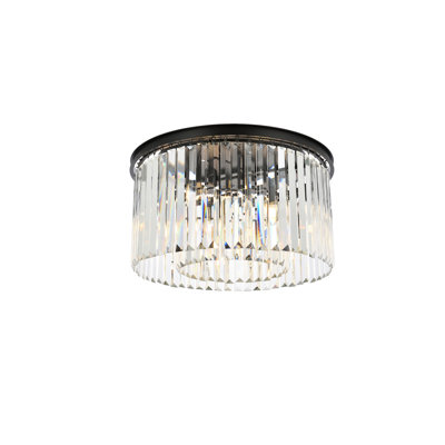 Yazmin Crystal Flush Mount