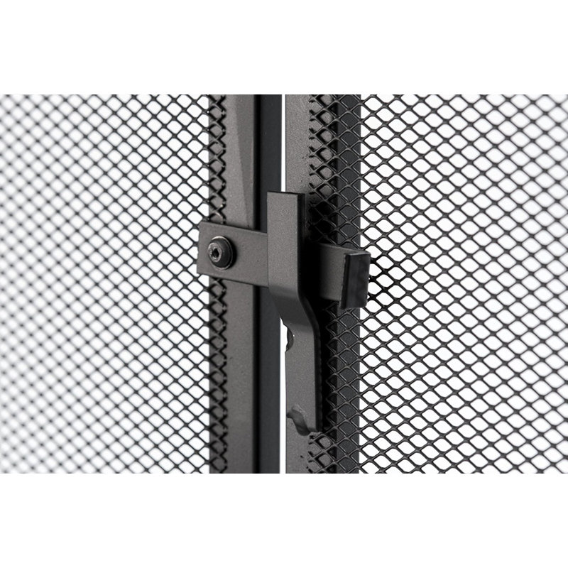 Maribel 3 Panel Steel Fireplace Screen