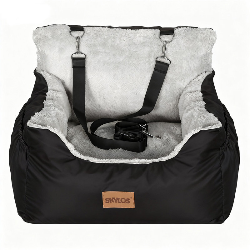 Polyester Pet Bed, Black